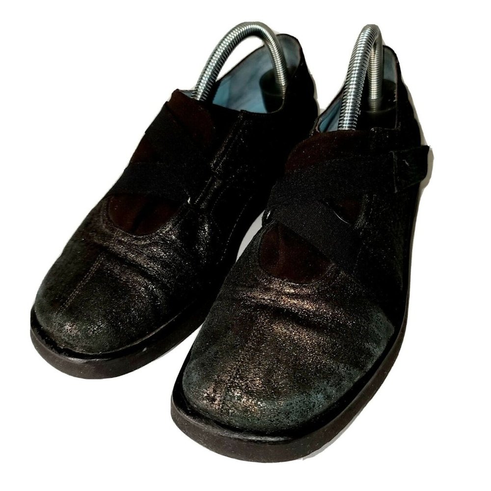 $480 Thierry Rabotin Lena Walking Shoes Black - Picture 2 of 9